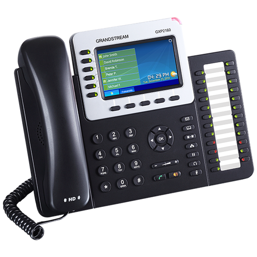 [GXP2160] Grandstream GXP2160 6 Line HD IP Phone w/POE and 24 BLF